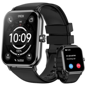 Smart Watch for Men Women, 1.85" HD Touchsreen Fitness Tracker, 120+ Sport Modes, 24/7 Heart Rate & Sleep Monitor, Pedometer, Calories, IP68 Waterproof, Fitness Watch for...