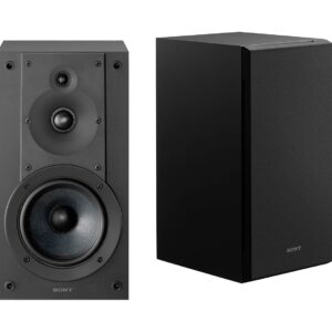 Sony CS Speakers, SS-CS5M2 3-Way 3-Driver Hi-res Bookshelf Speakers (Pair), 2025 Model