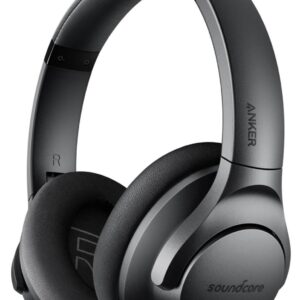 Soundcore Anker Life Q20 Hybrid Active Noise Cancelling Headphones, Wireless Over Ear Bluetooth Headphones, 70H Playtime, Hi-Res Audio, Deep Bass, Memory Foam Ear Cups, Travel,...