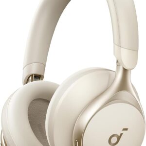 Soundcore by Anker, Space One, Active Noise Cancelling Headphones, 2X Stronger Voice Reduction, 40H ANC Playtime, App Control, LDAC Hi-Res Wireless Audio, Comfortable Fit, Clear...