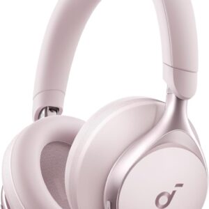 Soundcore by Anker, Space One, Active Noise Cancelling Headphones, 2X Stronger Voice Reduction, 40H ANC Playtime, App Control, LDAC Hi-Res Wireless Audio, Comfortable Fit, Clear...