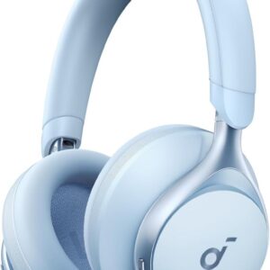 Soundcore by Anker, Space One, Active Noise Cancelling Headphones, 2X Stronger Voice Reduction, 40H ANC Playtime, App Control, LDAC Hi-Res Wireless Audio, Comfortable Fit, Clear...