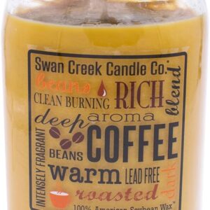 Swan Creek Candle Roasted Espresso 24 Oz Jar (Tan)