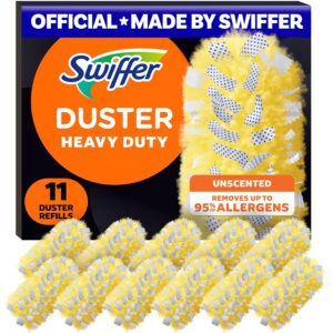 Swiffer Dusters Refill for Cleaning, Feather & Microfiber Duster Disposable Alternative, For Dusting Furniture, Blinds, Ceiling Fans, Walls, Helps Remove Allergens, Heavy Duty,...