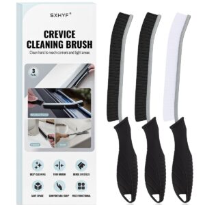 SXhyf Crevice Cleaning Brush - Grout Scrub Brush, House Cleaning Supplies, Gap Cleaning Tools, Home Essentials, Gifts for Women Men, Hard Bristle Crevice Cleaner Brush for...