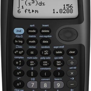 Texas Instruments TI-36X Pro Engineering/Scientific Calculator | 9.7 Inch | Black.