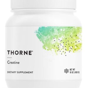 THORNE Creatine - Micronized Creatine Monohydrate Powder - Support for Muscles & Cognitive Function* - for Women & Men - Unflavored - NSF Certified for Sport - 5 g per Serving -...