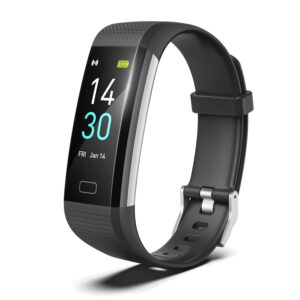 threesheep Fitness Tracker for Men and Women,Fitness Watch Waterproof with Activity Tracker and Sleep Monitor,Smart Watch for Android and iOS Phones(Black)โฆโฆ