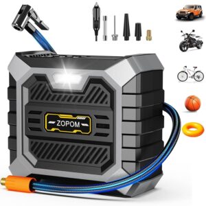 Tire Inflator Portable Air Compressor DC 12V Portable Air Compressor with Digital Pressure Gauge Air Pump for Car Tires Car Accessories Motor Bike