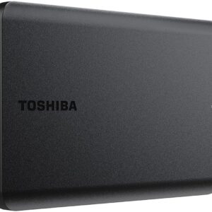 Toshiba Canvio Basics 2TB Portable External Hard Drive USB 3.0, Black - HDTB520XK3AA