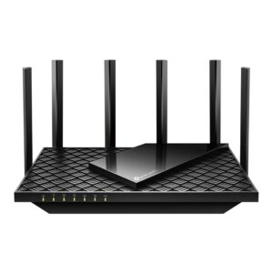 TP-Link AXE5400 Tri-Band WiFi 6E Router (Archer AXE75), 2025 PCMag Editors' Choice, Gigabit Internet for Gaming & Streaming, New 6GHz Band, 160MHz, OneMesh, Quad-Core CPU, VPN &...