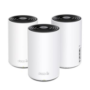 TP-Link Deco XE75 AXE5400 Tri-Band WiFi 6E Mesh System - Wi-Fi up to 7200 Sq.Ft, Engadget Rated Best Mesh for Most People, Replaces WiFi Router and Extender, AI-Driven Mesh New...