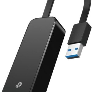 TP-Link USB to Ethernet Adapter (UE306), Supports Nintendo Switch, 1Gbps Gigabit RJ45 to USB 3.0 Network Adapter, Foldable & Portable Design, Plug and Play, Compatible with...