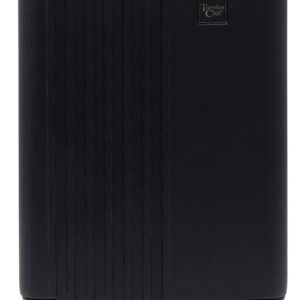 Travelers Club Cosmo Hardside Spinner Luggage, Black, Carry-On 20-Inch