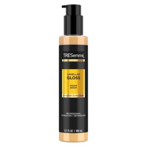 TRESemmรฉ Hydrating & Detangling Cream Serum Lamellar Gloss Ultra Shine Up to 72H 5.7 Fl Oz