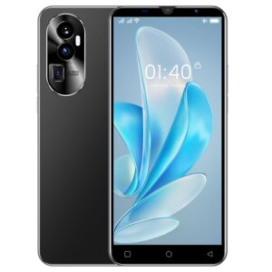 TryFirst Smartphone has 5.0inch HD Screen,Dual SIM Dual Camera, Quad Core, 16GB ROM【Expandable up to 128GB】, Support WiFi/Bluetooth/FM, Unlocked 3G Phones (Black)