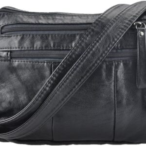 VOLGANIK ROCK Purses for Women Soft PU Leather Shoulder Bag Ladies Crossbody Purse and handbags Lightweight Pocketbook