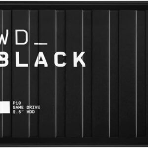 WD_BLACK 5TB P10 Game Drive, Portable External Hard Drive, Works with Playstation, Xbox, & PC - WDBA3A0050BBK-WESN