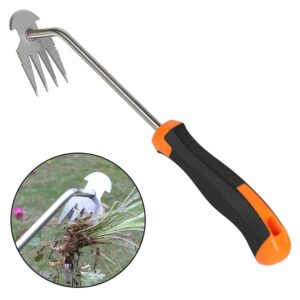 Weed Puller Tool,Portable Garden Weeder Tool,2024 New Gardening Weeding Tools,for Hand Weeder Puller for Vegetable Gardening Backyard Farm Planting & Uprooting Weeding Tool...