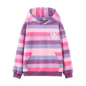 WELAKEN Unicorn Sweatshirts for Girls Toddler & Kids II Little Girl's Pullover Tops Sweaters & Hoodies