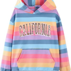 WELAKEN Unicorn Sweatshirts for Girls Toddler & Kids II Little Girl's Pullover Tops Sweaters & Hoodies