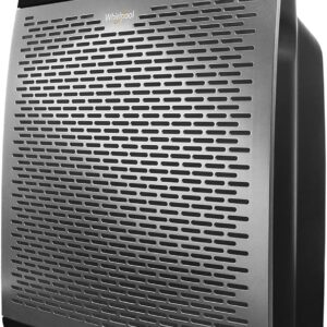 Whirlpool WPPRO2000M Whispure True Hepa Air Purifier, Activated Carbon, 508 Sq ft, Smart Auto Mode, Ideal For Allergies, Odors, Pet Dander, Mold, Smoke, Wildfire, Germs - Silver