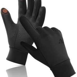 Winter Gloves Women Men Cold Weather Touch Screen 3-Layers liner Glove for Running, Cycling, Biking, Hiking, Driving