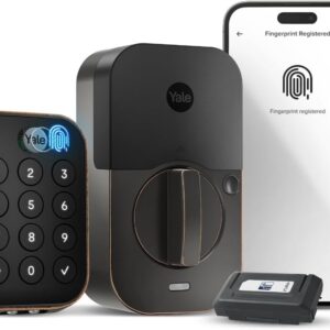 Yale Security Assure Lock 2 Touch Deadbolt, Oil Rubbed Bronze Key-Free Smart Entry Door Lock with Z-Wave (ZW3) Connected Touchscreen Keypad for Code Entry and Remote Access,...