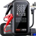 10-in-1 Jump Starter with Air Compressor 5000A 26800mAh 150PSI Portable Car Battery Jump Starter (All Gas/12L Diesel), 12V Jump Box Car Battery Jumper Starter Portable Jumper… by Heuuv