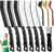 10Pcs Crevice Cleaning Brush Set with Scraper, Hard Bristle Cleaning Supplies for Kitchen, Bathroom, Corner, Sink, Cup, Teapot, Bottle by Dfacio