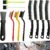 10Pcs Crevice Cleaning Tools, Gap Cleaning Brush Set,Cleaning Brushes Small Spaces, Hard Bristle Crevice Cleaning Brush Tool for Household Use Bathroom Tiles Kitchen by CRAFNEW
