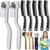 11Pcs Crevice Cleaning Brush Set, Hard Bristle Cleaning Supplies for Kitchen, Bathroom, Corner, Grout, Sink, Cup, Teapot, Bottle, Blender by Dfacio