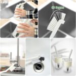 12 Pcs Crevice Cleaning Brush, Crevice Cleaning Tool, Cleaning Brush, Window Groove Cleaning Brush, Cleaning Tools, Small Brushes for Cleaning, Shutter Door Window Track Kitchen... by Maahongh