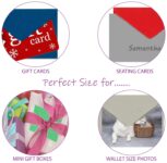 140 Mini Envelopes With White Blank Note Cards, Mini Envelopes 4"x 2.7" For Business Cards, Gift Cards (Assorted Colors)… by Purple Q Crafts