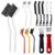 14Pcs Crevice Cleaning Brush Set, V Shape Grout Cleaner Brush for Deep Cleaning Gap, Hard Bristle Scrub Brushes Tools, Cleaning Supplies for Household Use, Bathroom, Kitchen,… by Agotglmi
