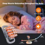 16 Head Massage Gun Set, Deep Tissue Percussion Massager, Electric Massage Tools with 9 Styles & Levels, Dark Grey by GAXEZO
