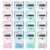 16 Pack 2 Line Engineering Scientific Calculators Bulk Calculator Pack Classroom Scientific Calculator Pack Calculator Set Scientific Bulk for Office School by YUQILIN