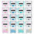 16 Pack 2 Line Engineering Scientific Calculators Bulk Calculator Pack Classroom Scientific Calculator Pack Calculator Set Scientific Bulk for Office School by YUQILIN