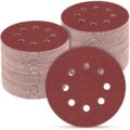 165 PCS 5 Inch Sanding Discs,Round Hook and Loop Sandpaper for Random Orbital Sander 40 60 80 120 150 240 320 400 600 Grit by POTUINOM