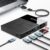 1TB External Hard Drive, USB C Multiport Hub HDD 7-in-1, USB 3.0, SD/TF Card Reader, Docking Station, Multi-Function HDD for Windows, Mac, Android, TV, Phone, Laptop, Desktop, PC by YOTUO