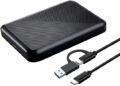 1TB Ultra Slim Portable External Hard Drive USB 3.1 Type C HDD Storage for PC, Mac, Laptop, PS4, Xbox one (1TB) by Tianken