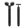 2-IN-1 Beauty Bar Electric Face Massager, 3D Roller and T Shape Arm Eye Nose Head Massager Facial Roller Massager Kit Skin Care Tools by Beauty Bar