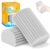 2-Pack Damp Clean Duster Sponge, Magic Sponge Eraser Baseboard Cleaner Tool, Dusters for Cleaning Blinds, Glass, Vents, Railings, Mirrors,Window Track Grooves and Faucets by YFUIF