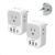 2 Pack European Plug Adapter USB C, TESSAN US to Europe Adapter 4 Outlets 3 USB Charger, Type C International Power Adaptor to Italy Spain France Portugal Iceland Germany,… by TESSAN