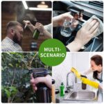 2-Pack Leakproof Spray Bottles (300ml/10oz) - Adjustable Nozzle for Fine Mist & Jet Stream | Premium Refillable Plastic Bottles for Hair Styling, Plant Misting, Cleaning... by Arkeiliy