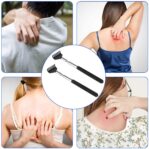 2 Pack Portable Extendable Back Scratcher, Stainless Steel Telescoping Back Scratcher with Beautiful Present Packaging by Kuvvfe