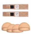 2 Pack Wig Grip Band – Velvet Wig Grips Adjustable Headband Stay Put No Slip Edge Saver by Yuest