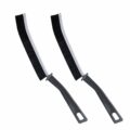 2 PCs Hard-bristled Crevice Cleaning Brush, Gap Cleaning Brush, Grout Brush for Kitchen, Bathroom, Bathtubs by Dincken
