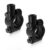 2 PCS Motorcycle Handlebar Mirror Mount Holder, Aluminum 7/8″ Mirror Thread Mount Clamp, Handlebar Rearview Mirror Adapter for ATV Scooter, Universal Motorcycle Accessories… by Sylvil