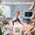 2-Wicks Cream Vanilla Candles for Home Scented Strong-Non Toxic Organic All Natural Soy Candles for Odor Eliminating for Kitchen Bath-Vanilla Bean Scent-Clean Long Burning for... by DrewCloth